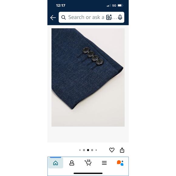 GRACE KARIN Men's Casual Blazer Suit Jackets 2 Button Lightweight Sport Coats XL - Picture 7 of 16